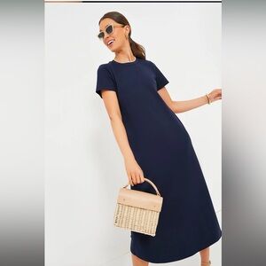 Tuckernuck Navy Colbie Maxi Dress Sz M